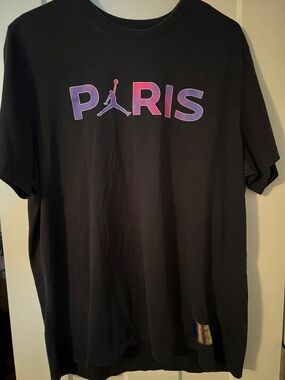 Jordan x Paris Black Graphic Tee